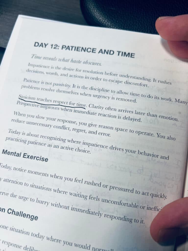 Day 12 the stoic protocol