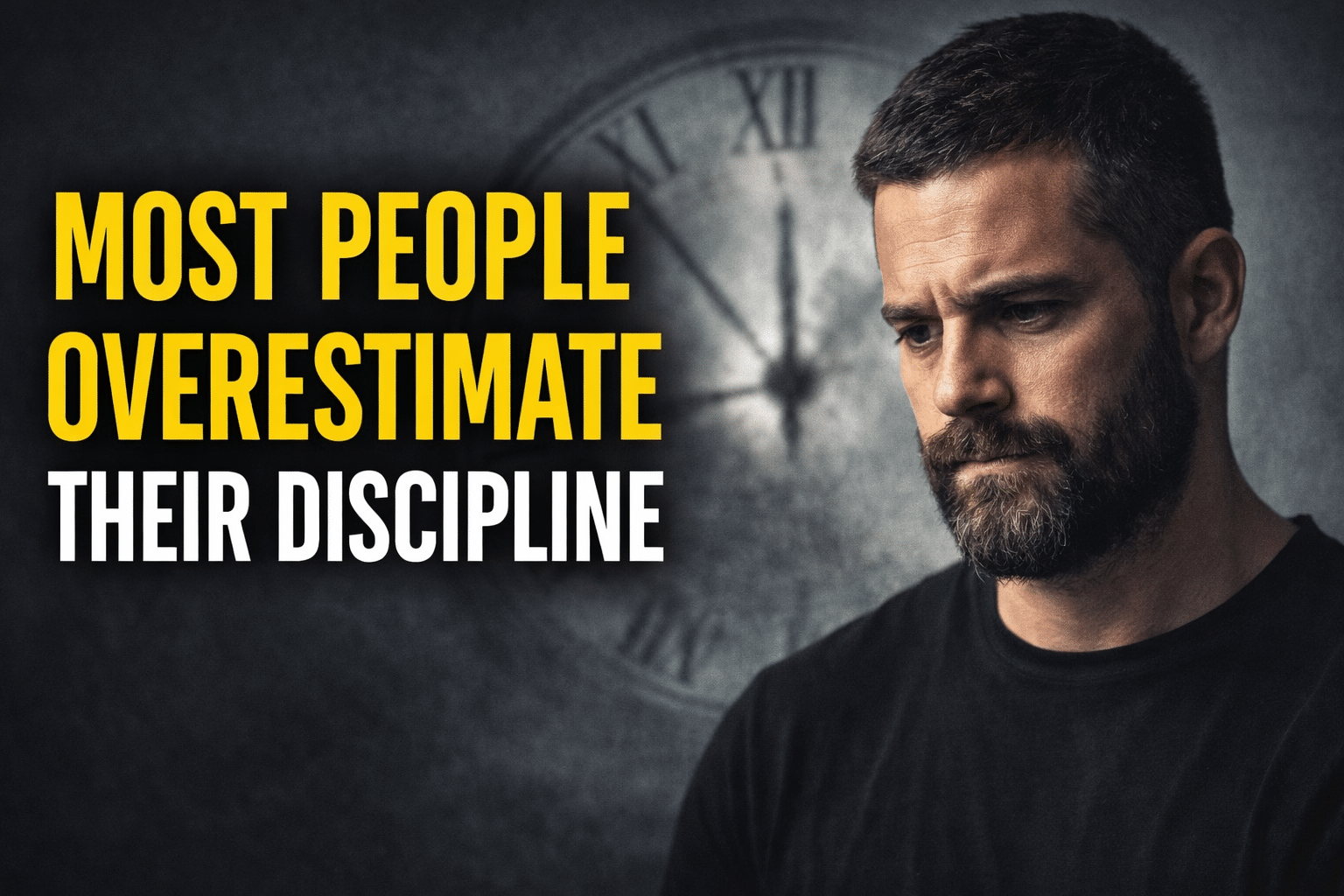 why most people overestimate their discipline