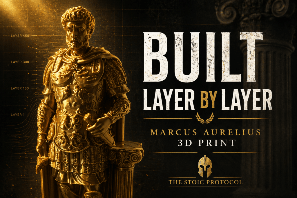 marcus aurelius 3d print and stoic discipline